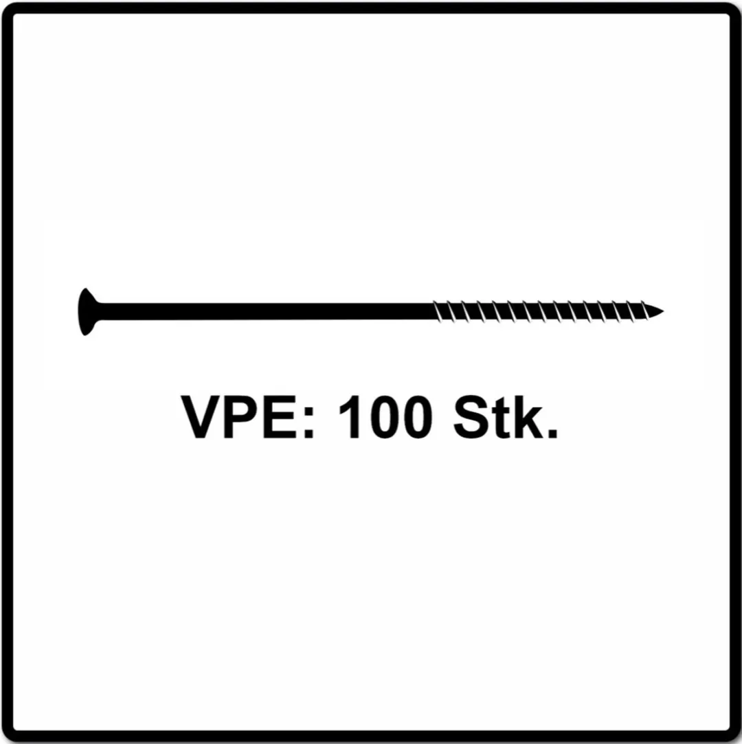 Fischer Power-Fast II FPF II 670461 Spanplaatbout 6x130mm - 100 Stuks - afbeelding 2 van 5