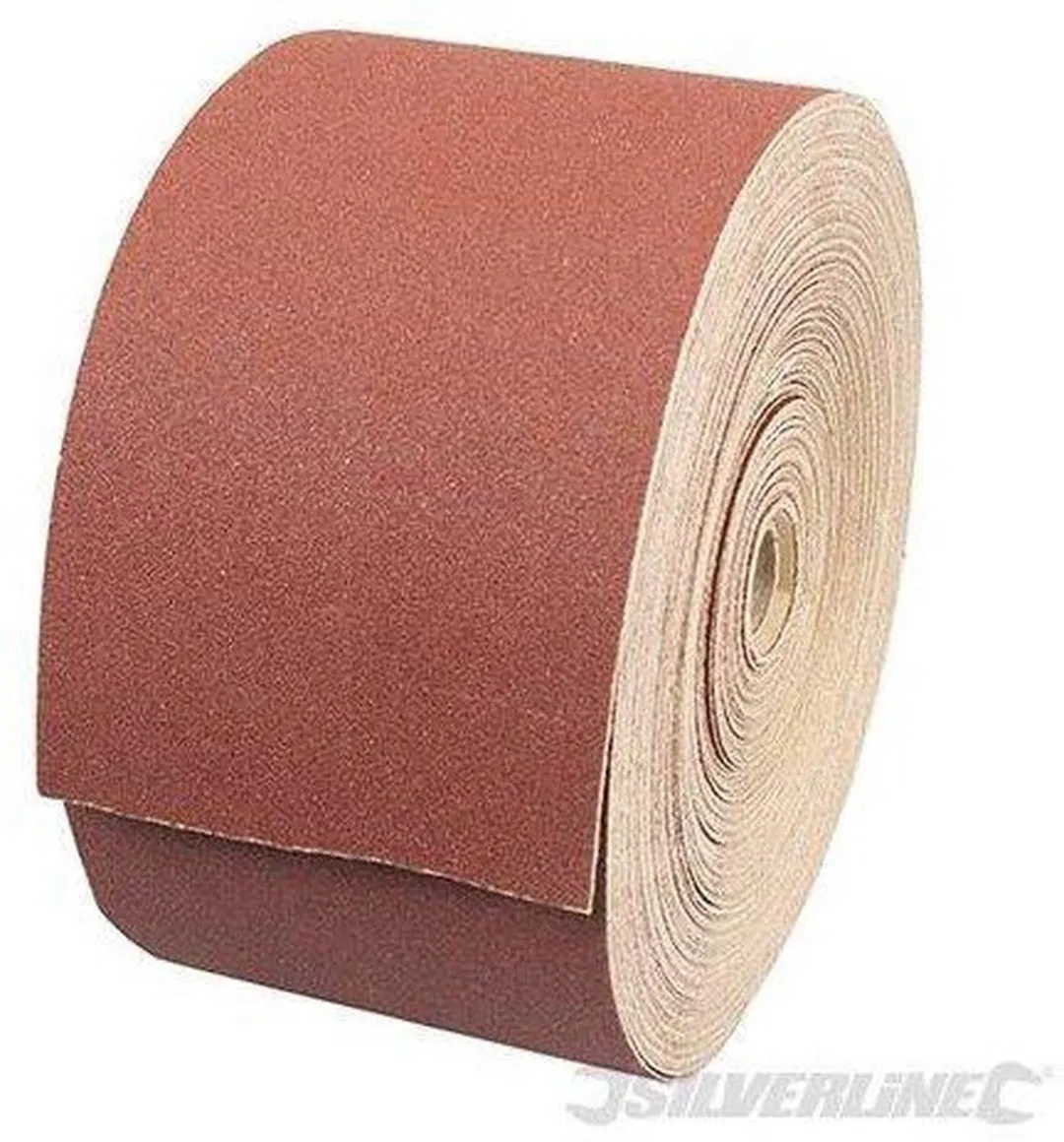Silverline Schuurpapier op Rol 50m - Korrel 180