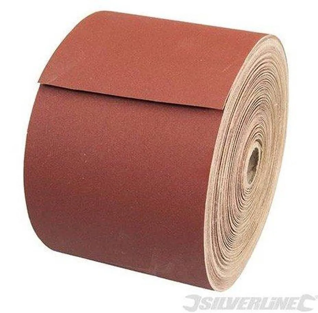 Silverline Schuurpapier op Rol 50m - Korrel 180