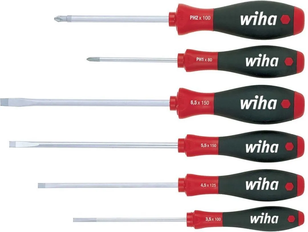 Wiha SoftFinish Schroevendraaierset PH 6-delig 302HK6SO