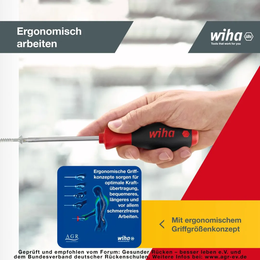 Wiha SoftFinish Schroevendraaierset PH 6-delig 302HK6SO