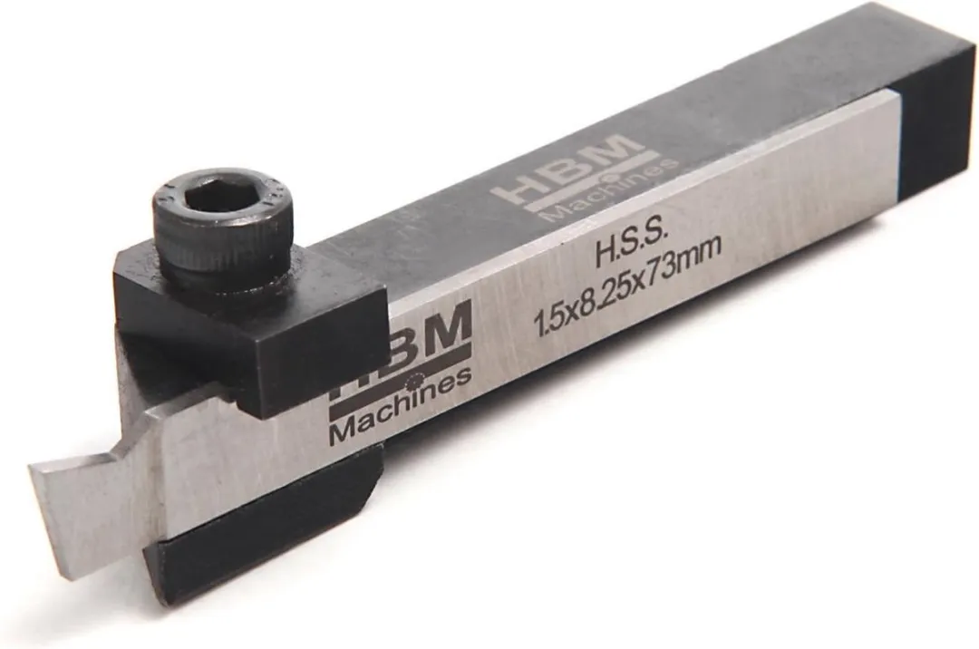 HBM 12mm Afsteekhouder met HSS Mes Model 2
