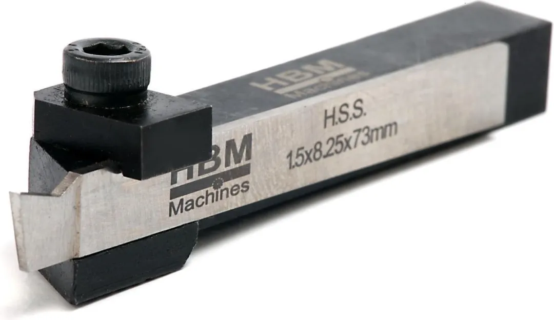HBM 12mm Afsteekhouder met HSS Mes Model 2