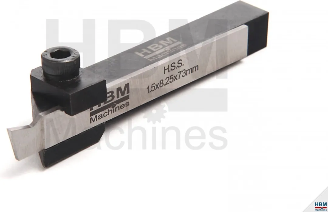 HBM 12mm Afsteekhouder met HSS Mes Model 2