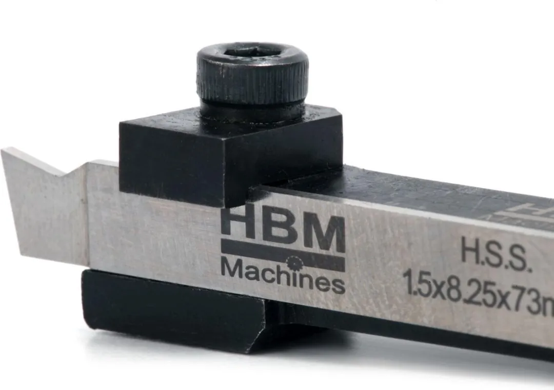 HBM 12mm Afsteekhouder met HSS Mes Model 2