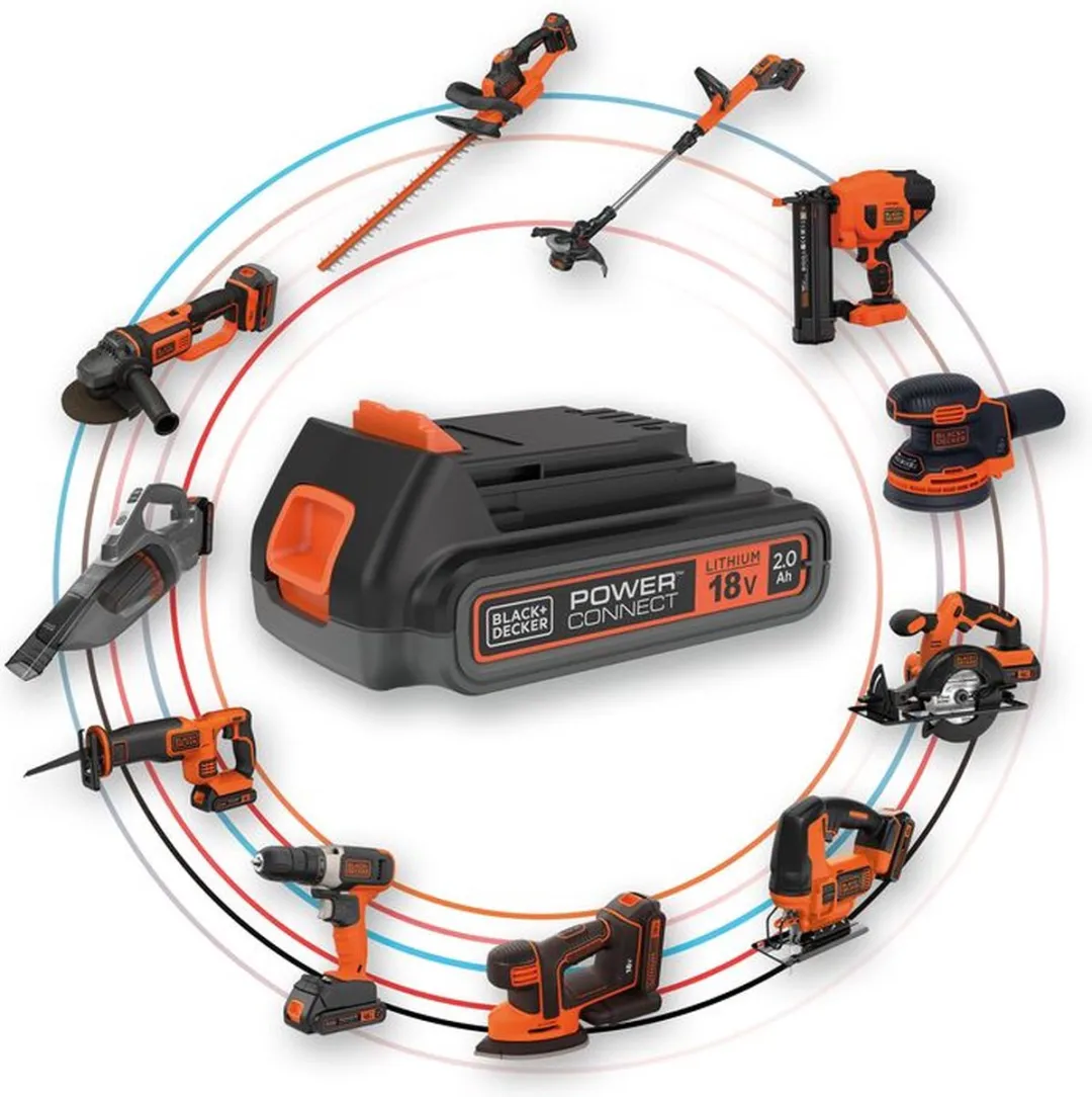 BLACK+DECKER BDCDC18HTSA Accuboormachine 18V - 20-delig gereedschapsset