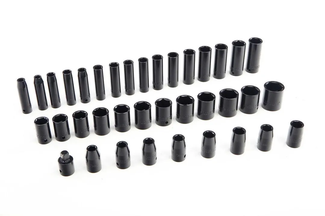 HBM Machines Krachtdoppenset 38-delig - 27mm - Zwart