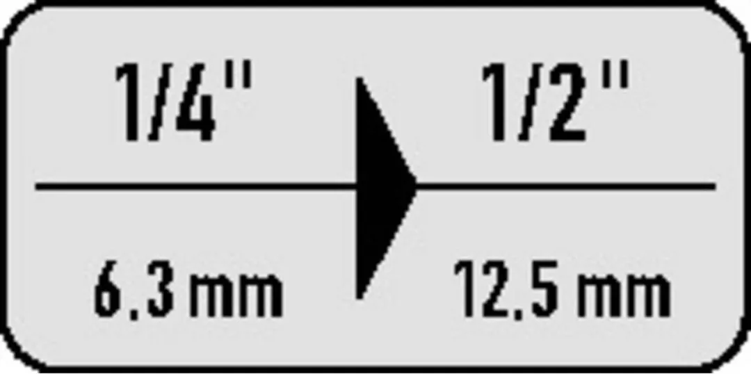 Wera 781 A/B 05042670001 Dopsleutel-bitinzet 3/8" - 1/4" (6.3mm)