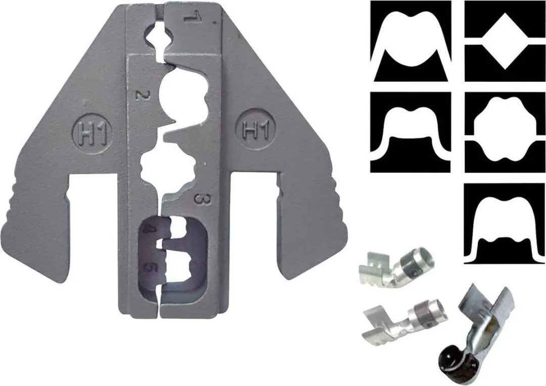 TOOLCRAFT PLE-0H1 Krimp-onderdelen Gloeiplugstekkers - 1 mm²