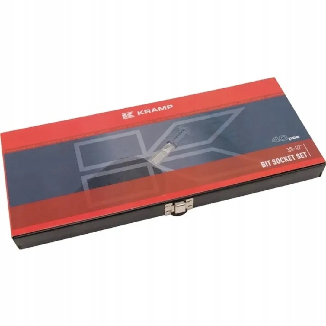 Kramp 40-delige Bitset - Torx/Spline/Allen - Grijs