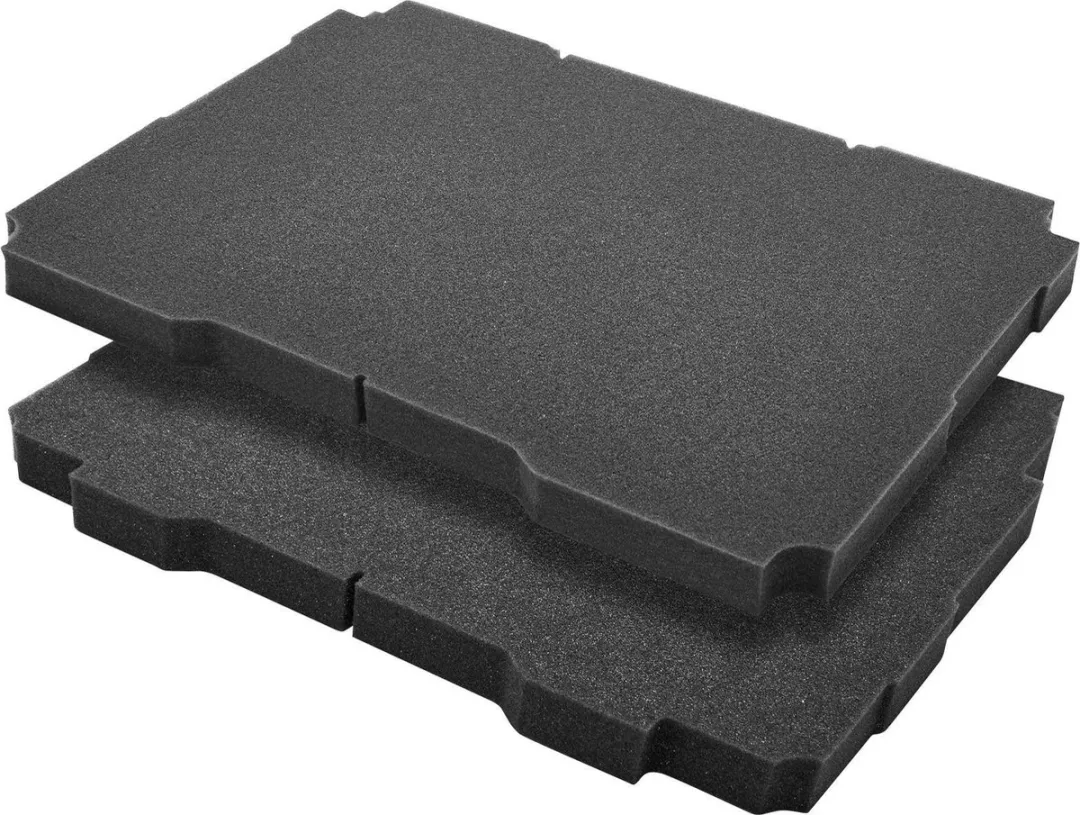 Festool SE-VAR SYS3 L Gerasterd Schuimrubber - 2 Stuks - Grijs
