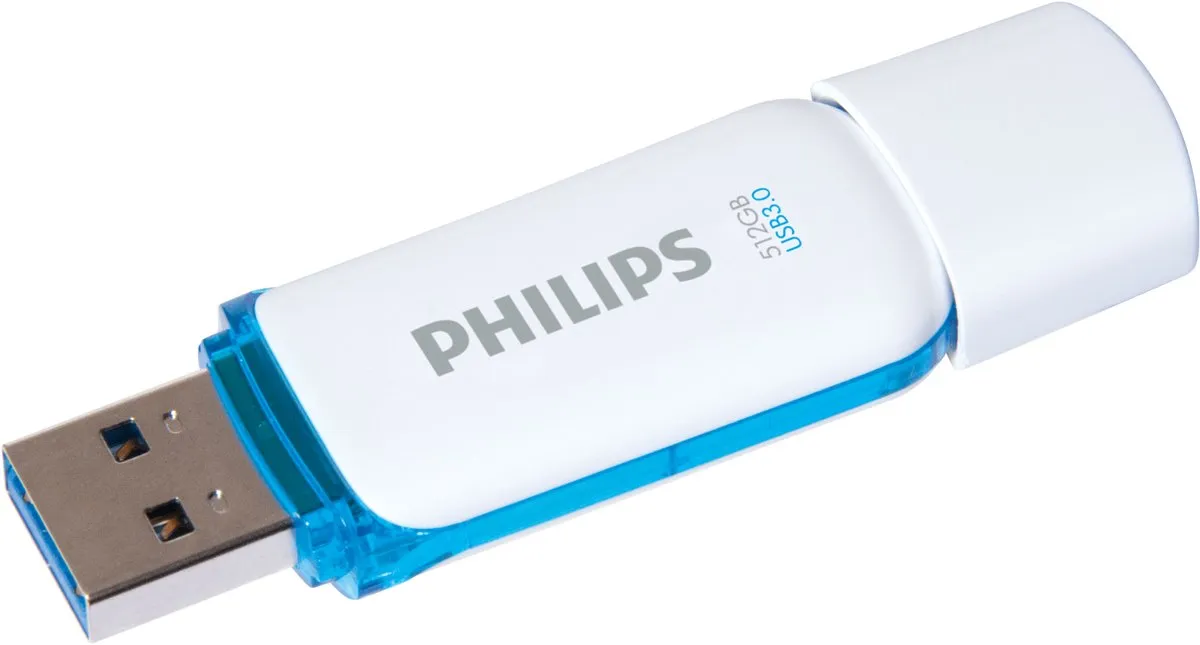 Philips FM51FD75B USB Stick 512GB - Wit
