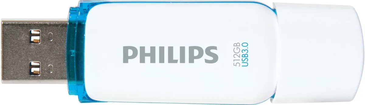 Philips FM51FD75B USB Stick 512GB - Wit