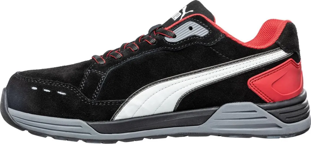 PUMA Airtwist Laag S3 644630 - Zwart/Rood - 43
