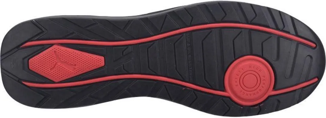 PUMA Airtwist Laag S3 644630 - Zwart/Rood - 43