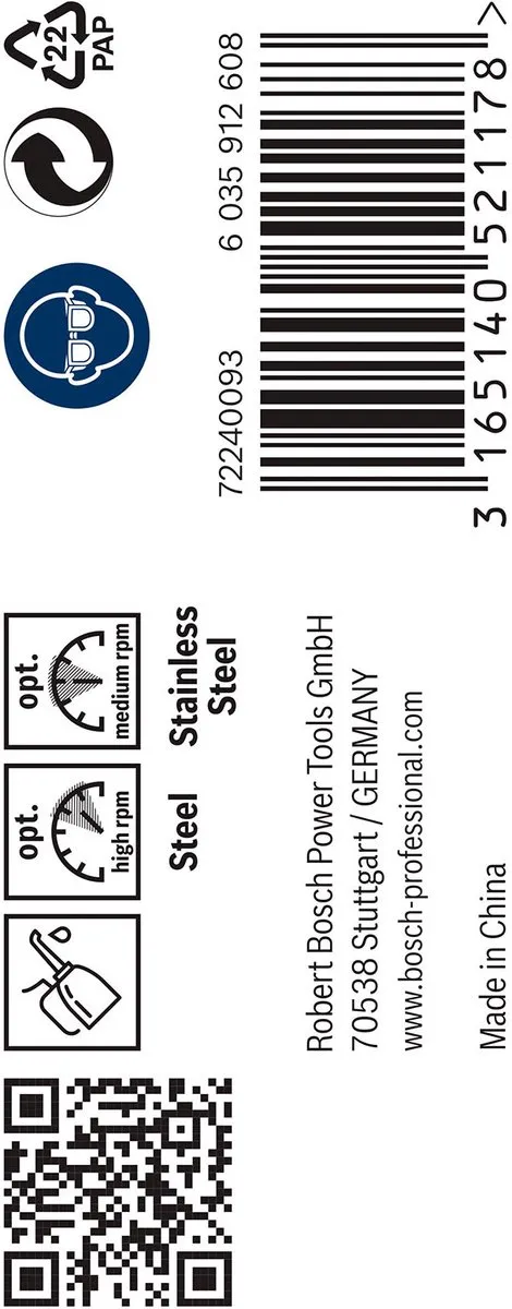 Bosch Professional ST. LINE 4,2mm HSS-CO Boor - 10 Stuks