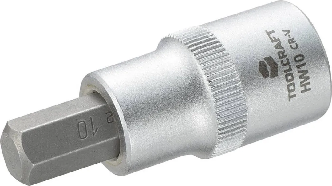TOOLCRAFT 816159 Inbus Dopsleutel-bitinzet 10mm