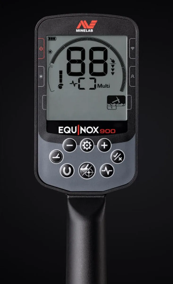 Minelab Equinox 900 Metaaldetector - 11" Zoekspoel - Zwart