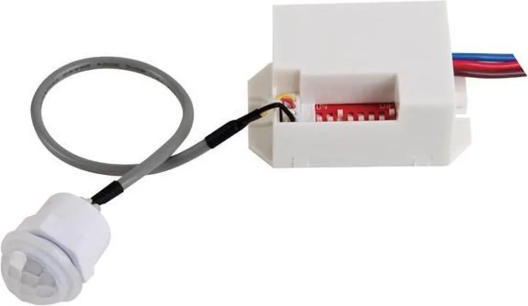 Perel Mini Bewegingsmelder PIR EMS114 - 8m/100° - Wit