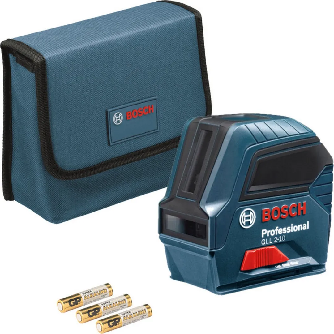 Bosch Professional GLL 2-10 Kruislijnlaser - 3 Libellen