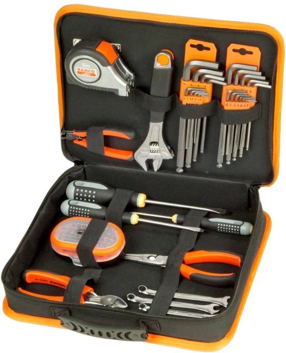 Bahco 4750FB5B Gereedschapstas - Zwart/oranje