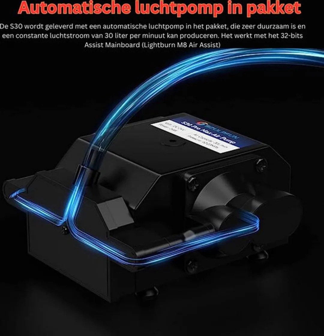 Sculpfun S30 Pro 10W Lasergraveermachine 410x400mm - afbeelding 6 van 6