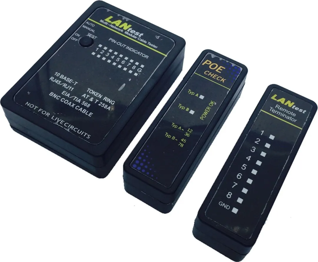 Value LANtest Multi-Network Kabel- & PoE-Tester - diverse kleuren