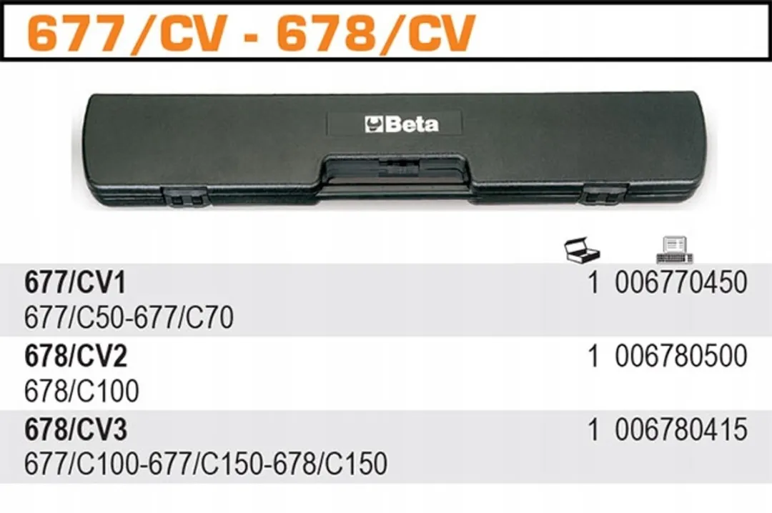 Beta Opbergdoos Momentsleutel 678/CV2