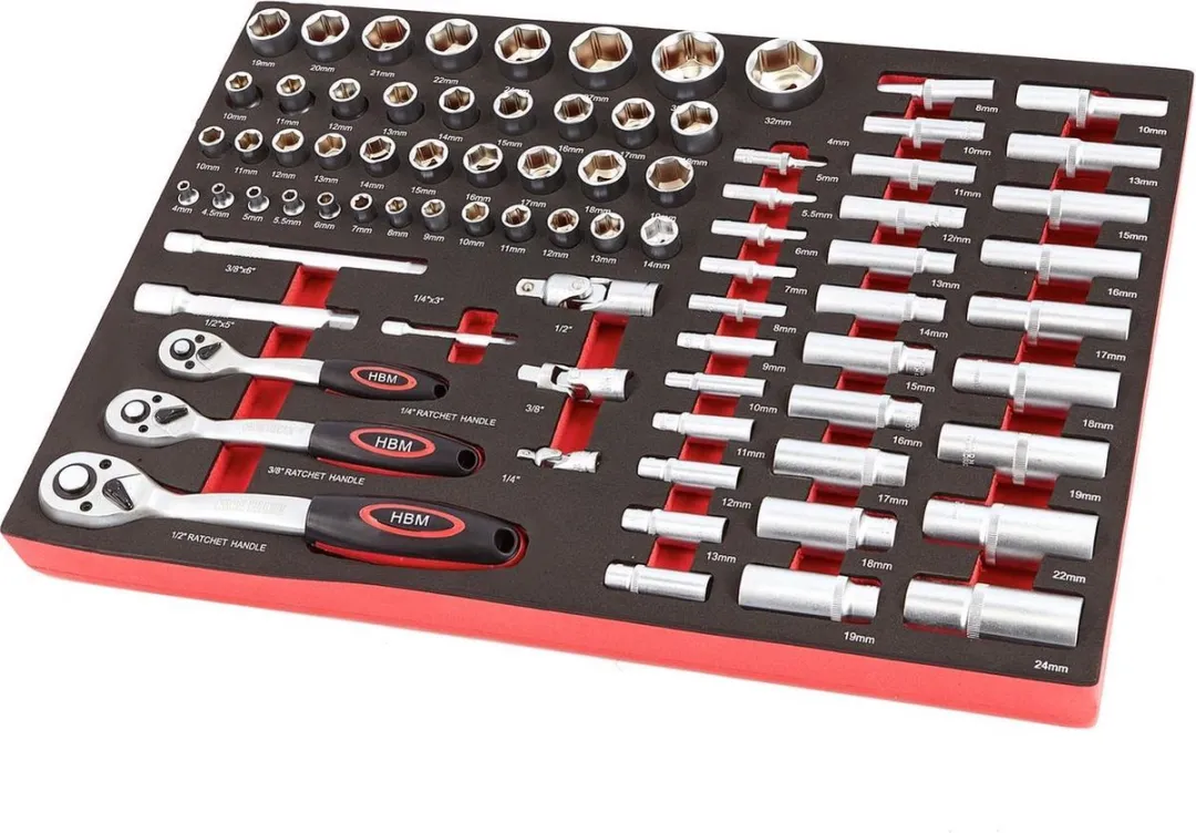 HBM 80-delige Doppenset 27mm