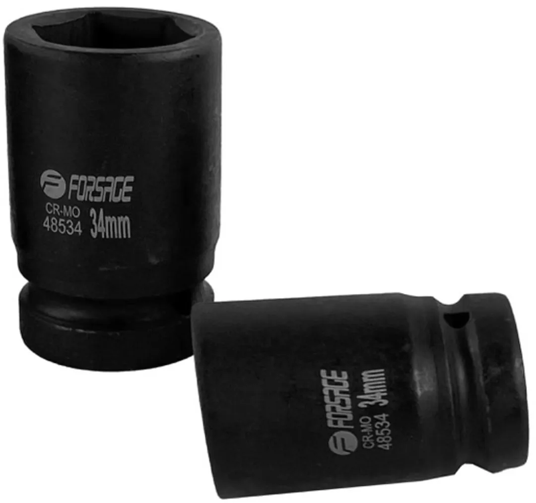Forsage F-48534 6-kantige Slagdop 34mm