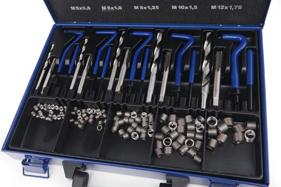 HBM UNC Schroefdraad Reparatieset - Aluminium - 25 Stuks