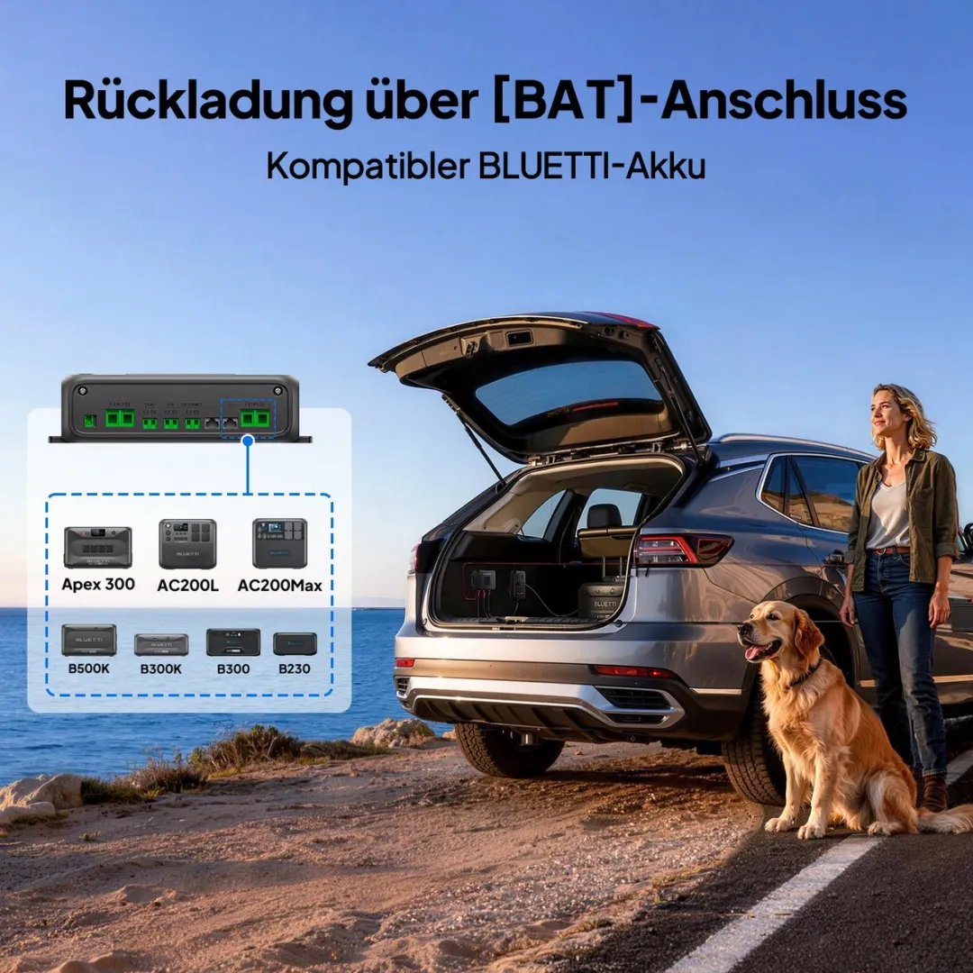 Bluetti Elite 300 Powerstation 3014.4Wh - 2400W AC - 3840W Pieks - afbeelding 6 van 6