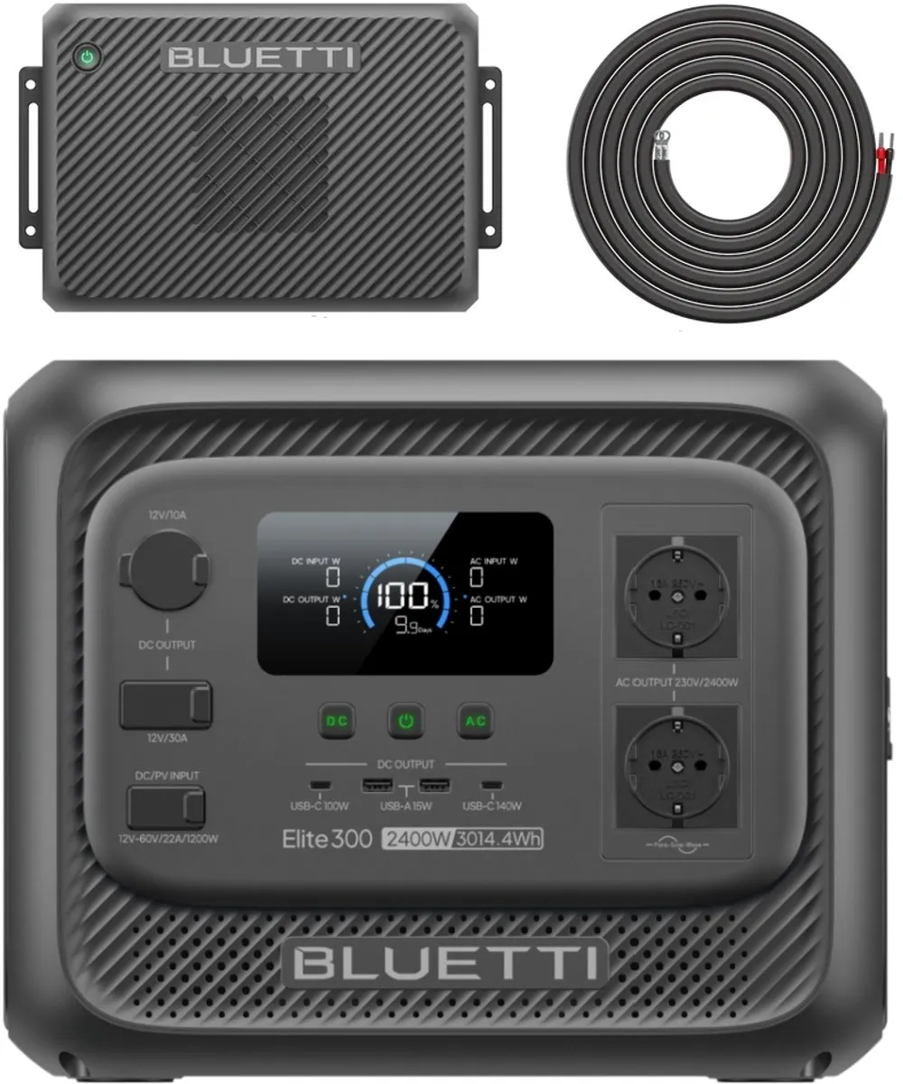 Bluetti Elite 300 Powerstation 3014.4Wh
