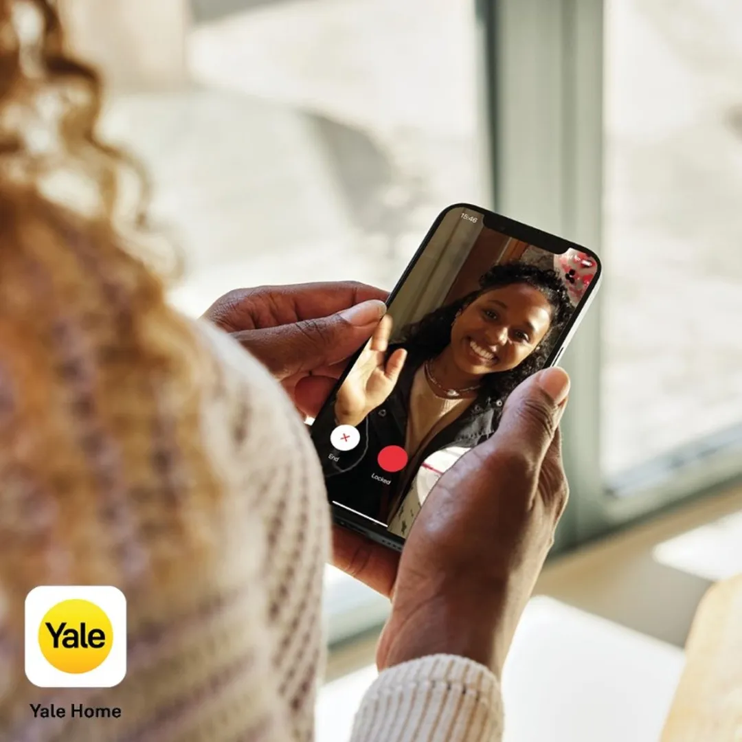 Yale Video Deurbel 6150533460483 - Zwart/Zilver