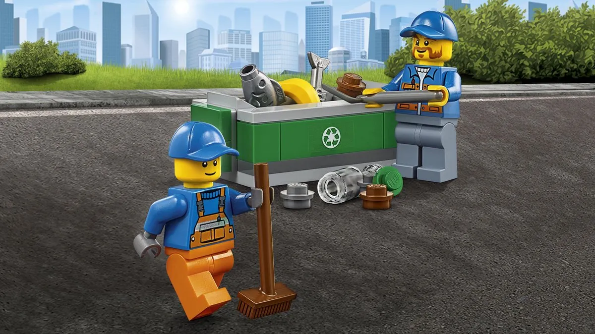LEGO City Vuilniswagen 60118 - 248 Stukken