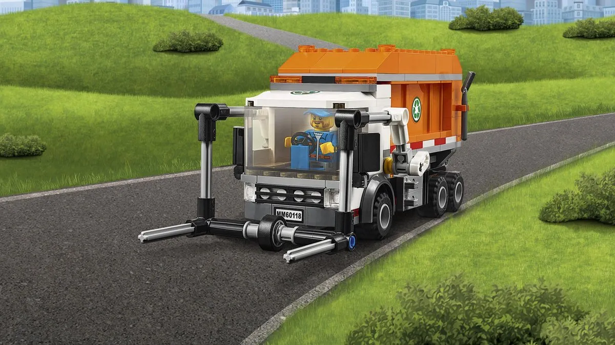 LEGO City Vuilniswagen 60118 - 248 Stukken