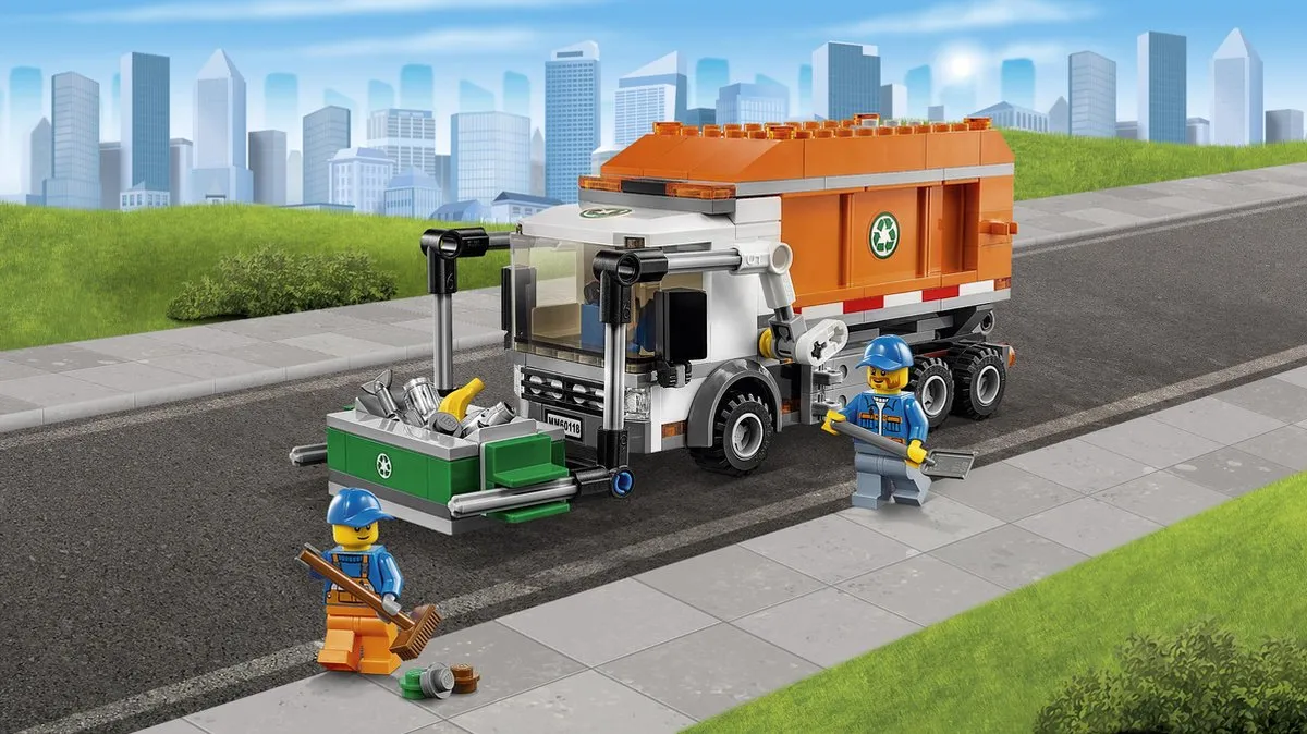 LEGO City Vuilniswagen 60118 - 248 Stukken - afbeelding 6 van 6