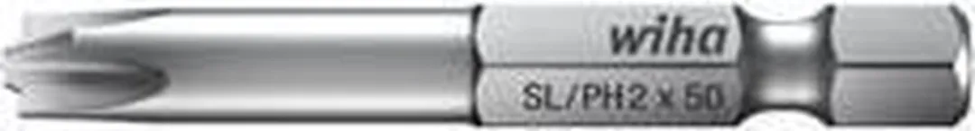 Wiha Bit Professional Plus PH2 1/4" 32492 - 50mm - Zilver
