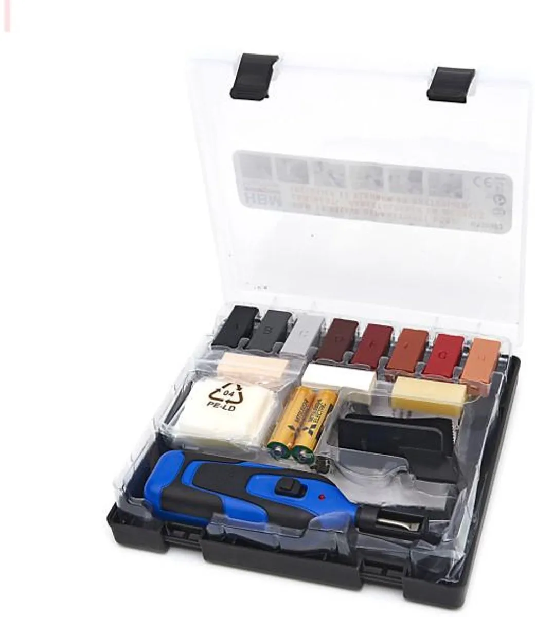 HBM 11-delige Reparatieset Laminaat/Parket - 11 Kleuren