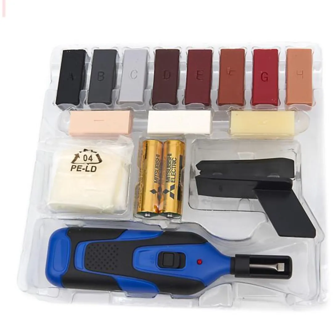HBM 11-delige Reparatieset Laminaat/Parket - 11 Kleuren