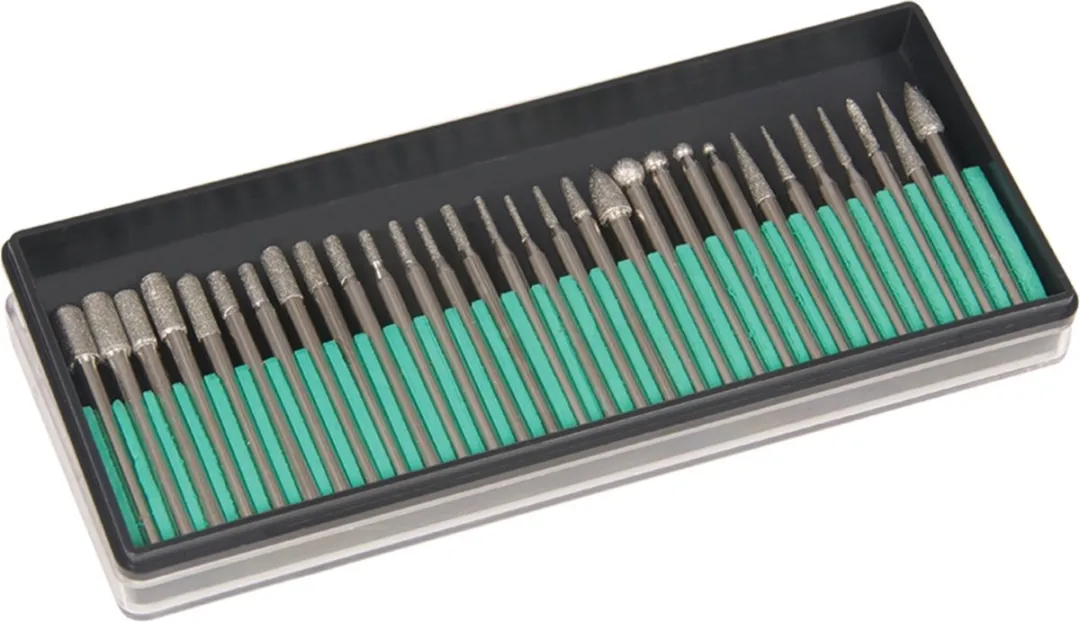 Silverline Diamant Slijpstenen 30-delig Ø3.17mm