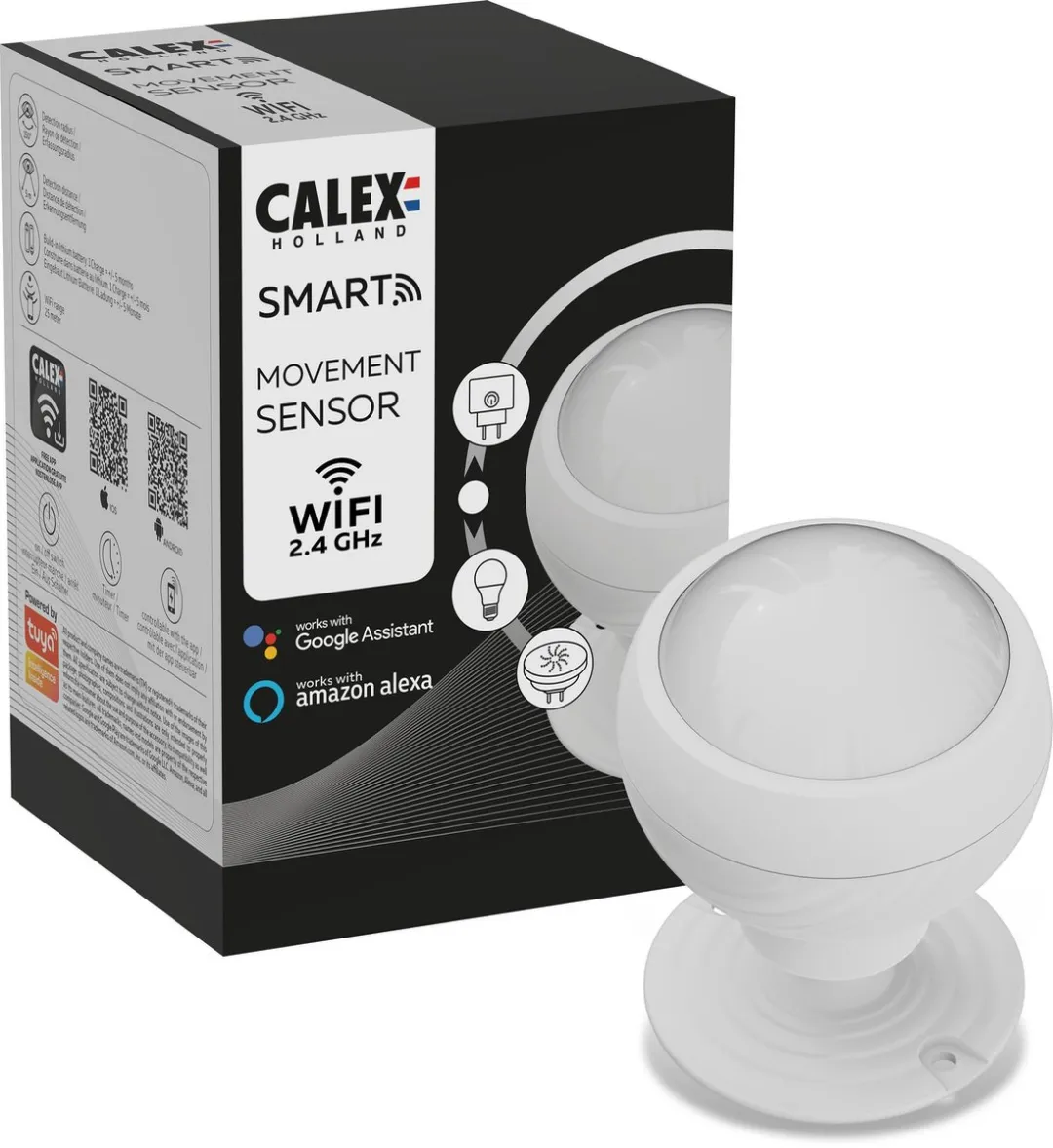 Calex 429219 Slimme Bewegingsmelder - Wit