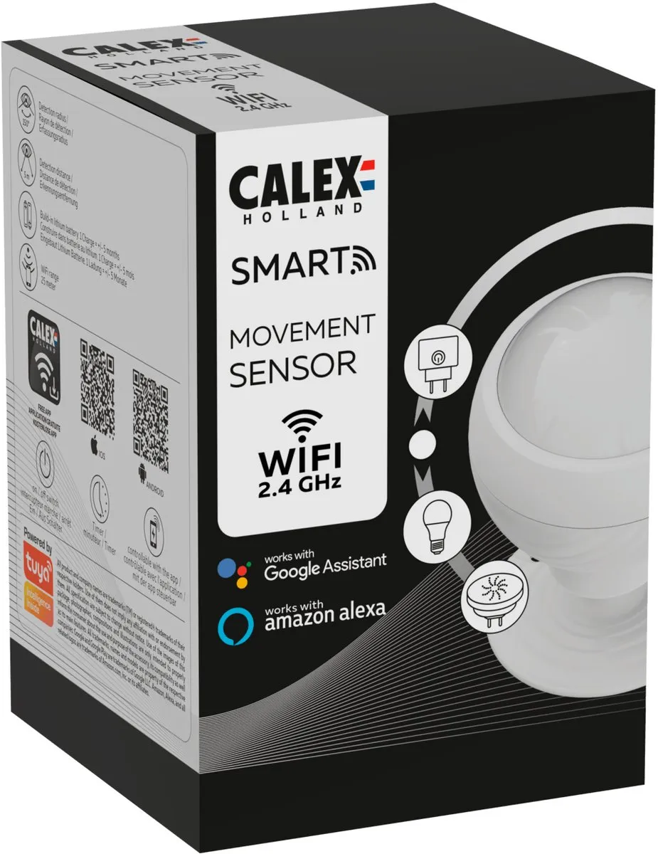 Calex 429219 Slimme Bewegingsmelder - Wit
