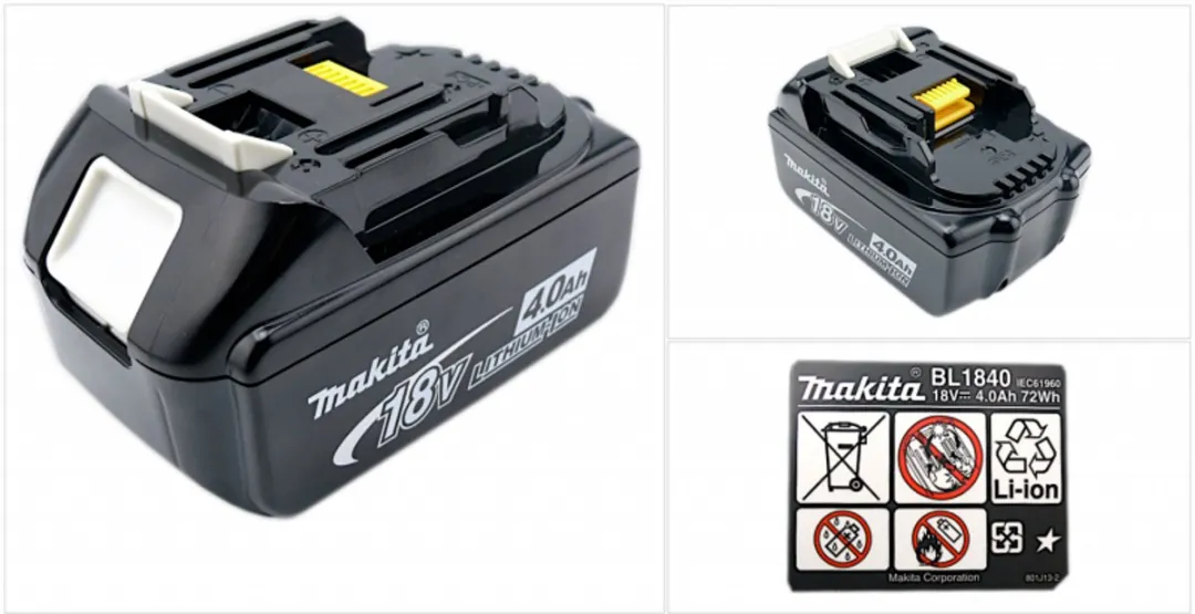 Makita BL 1840 B 18V Accu - 4000mAh - 2 Stuks