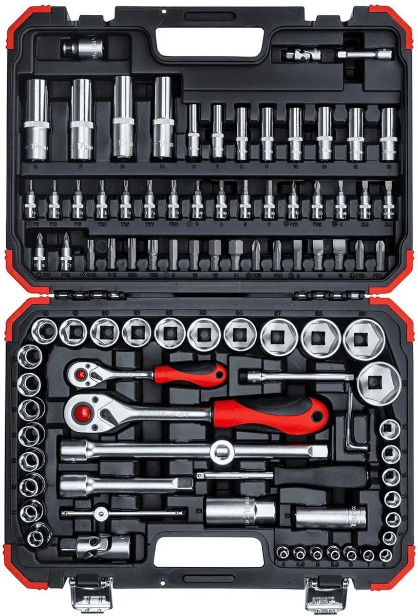 Gedore RED Dopsleutelset 1/4 1/2