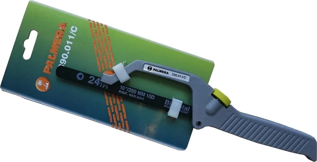 PALMERA ijzerzaaghouder met Bi-Metal zaagje 25mm, 24TPI