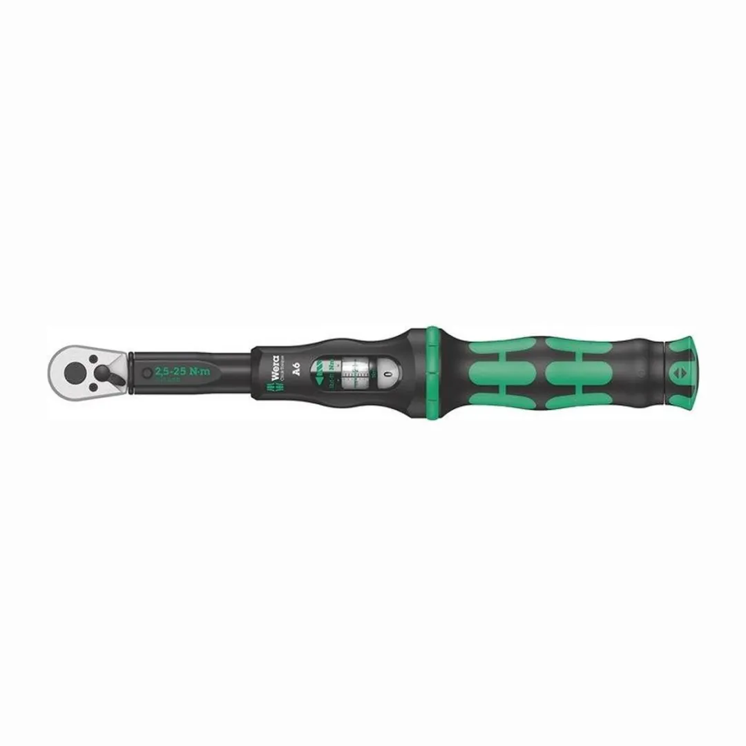 Wera 05075605001 Click-Torque A 6 Draaimomentsleutel 2,5-25Nm