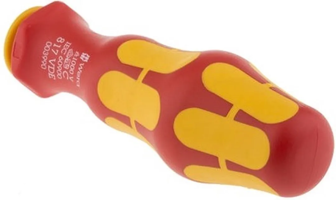Wera VDE Snelwisselhouder 1/4" - 05003990001 - Rood/Geel