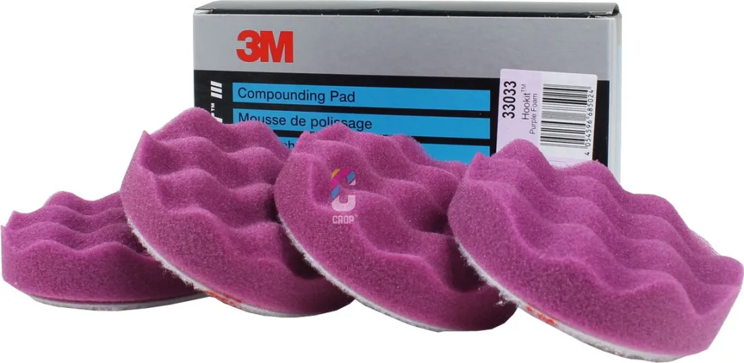 3M Perfect-It III 33042 Polijstschijf 150mm - Paars - 2 Stuks