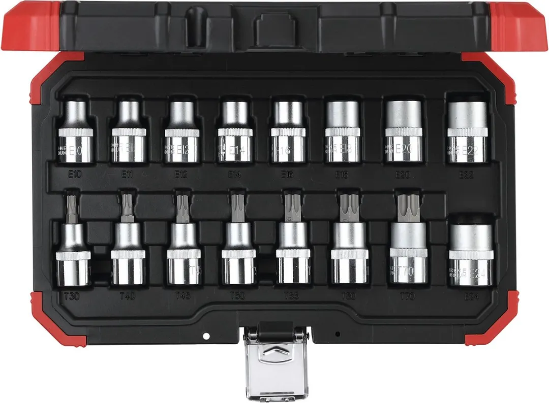 Gedore RED R68003016 Dopsleutelinzetset 16-delig - afbeelding 6 van 6